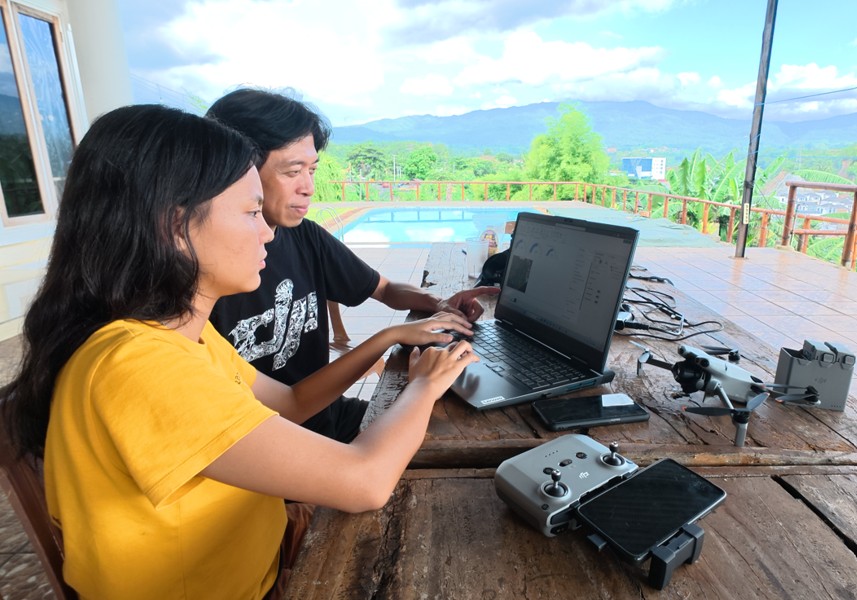 Olah data drone